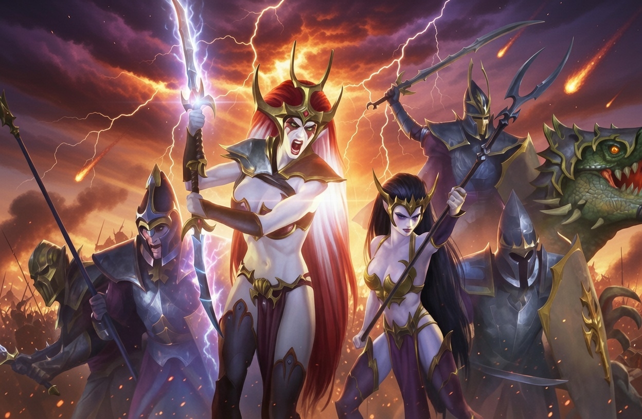 Elfos Oscuros — Warhammer Fantasy Battle