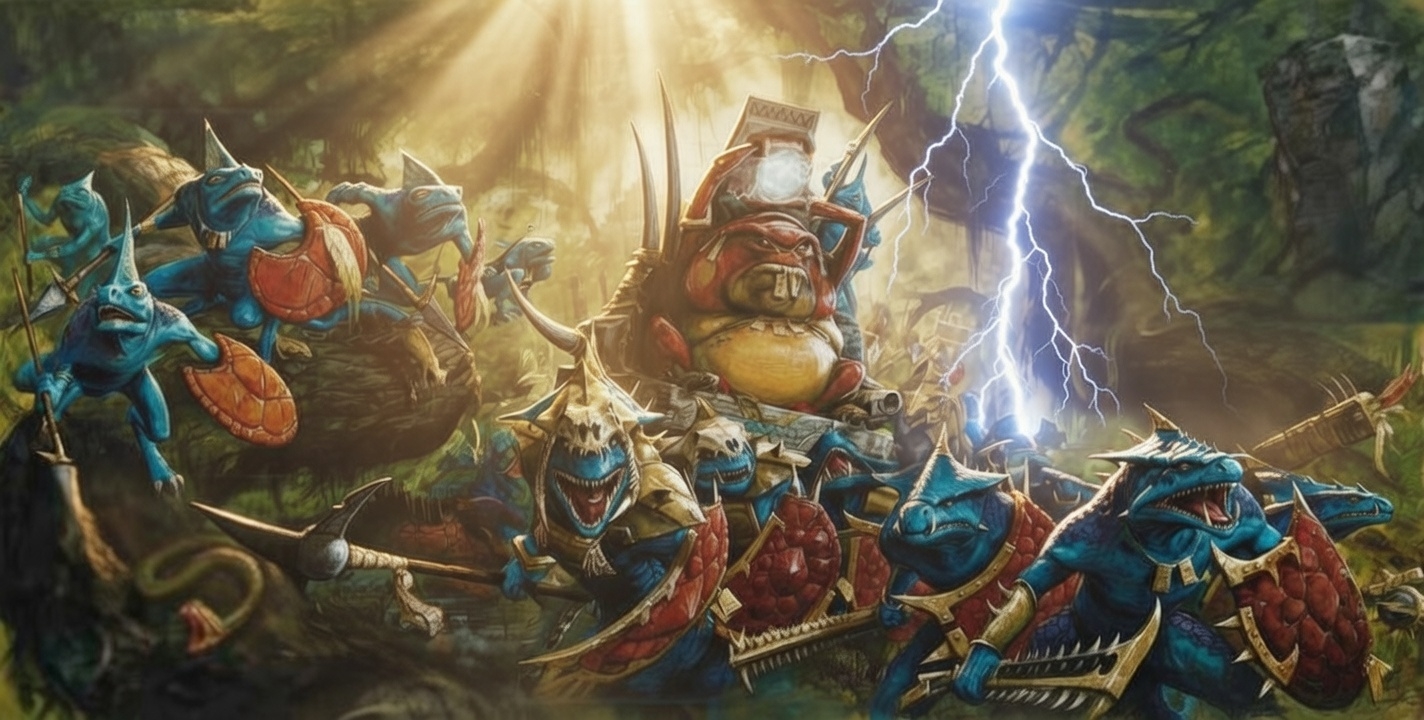 Hombres Lagarto — Warhammer Fantasy Battle