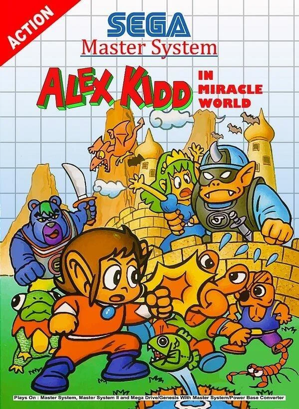 Alex Kidd Master System II