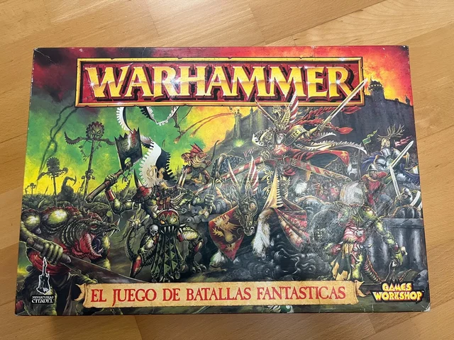 Caja Quinta Edición Warhammer Fantasy Battle 1996
