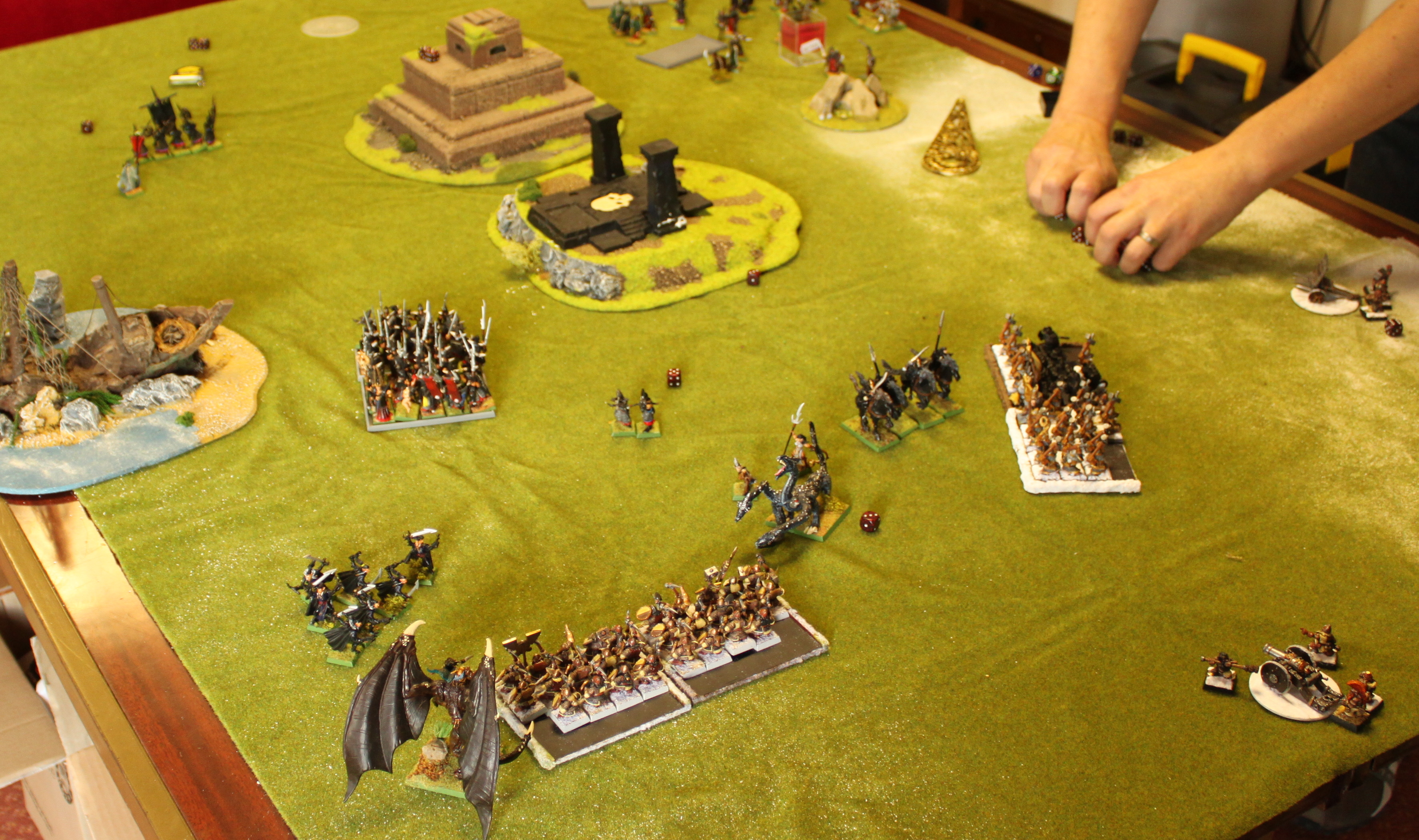 Partida de Warhammer Fantasy Battle — Las Ediciones